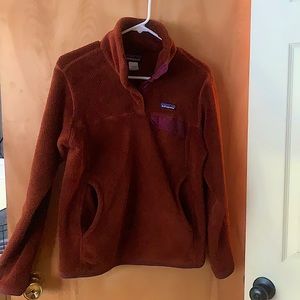 Patagonia women’s medium retro synchilla.